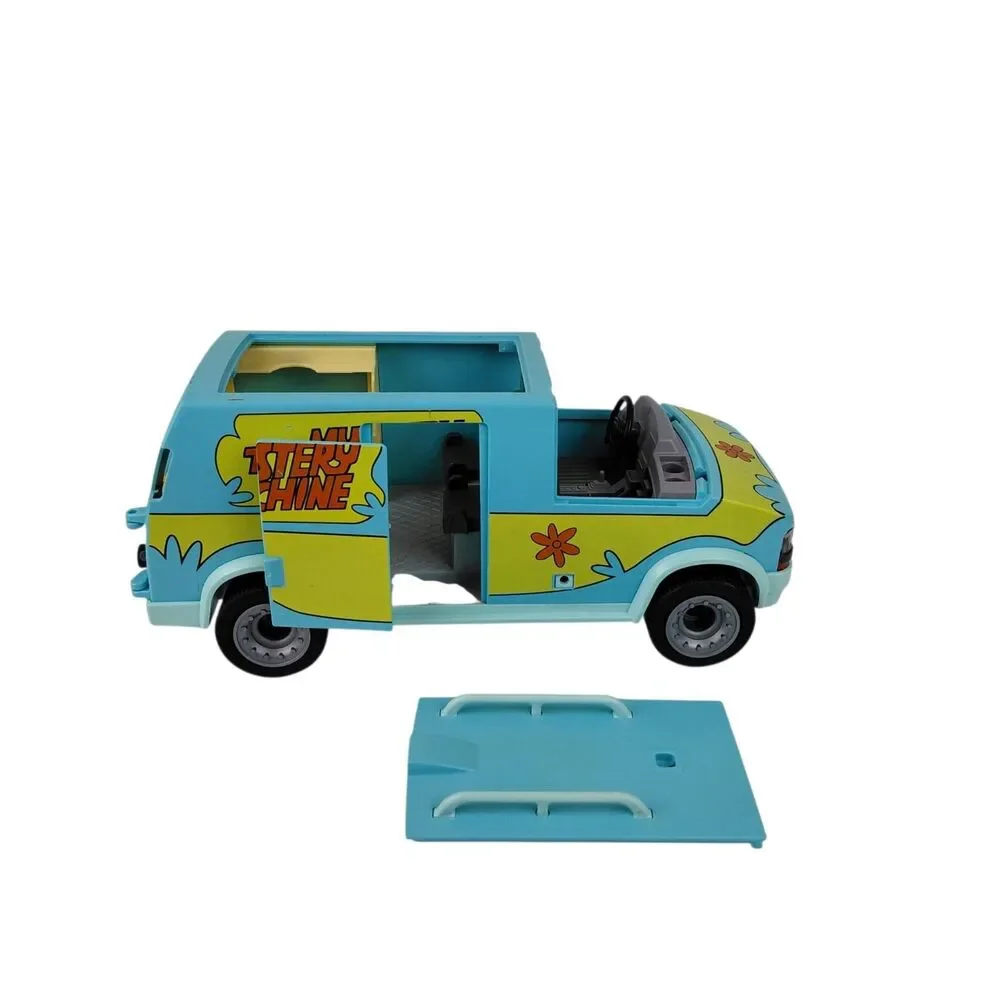 Playmobil Scooby-Doo Mystery Mansion Haunted Mystery Machine Van Figs Incomplete
